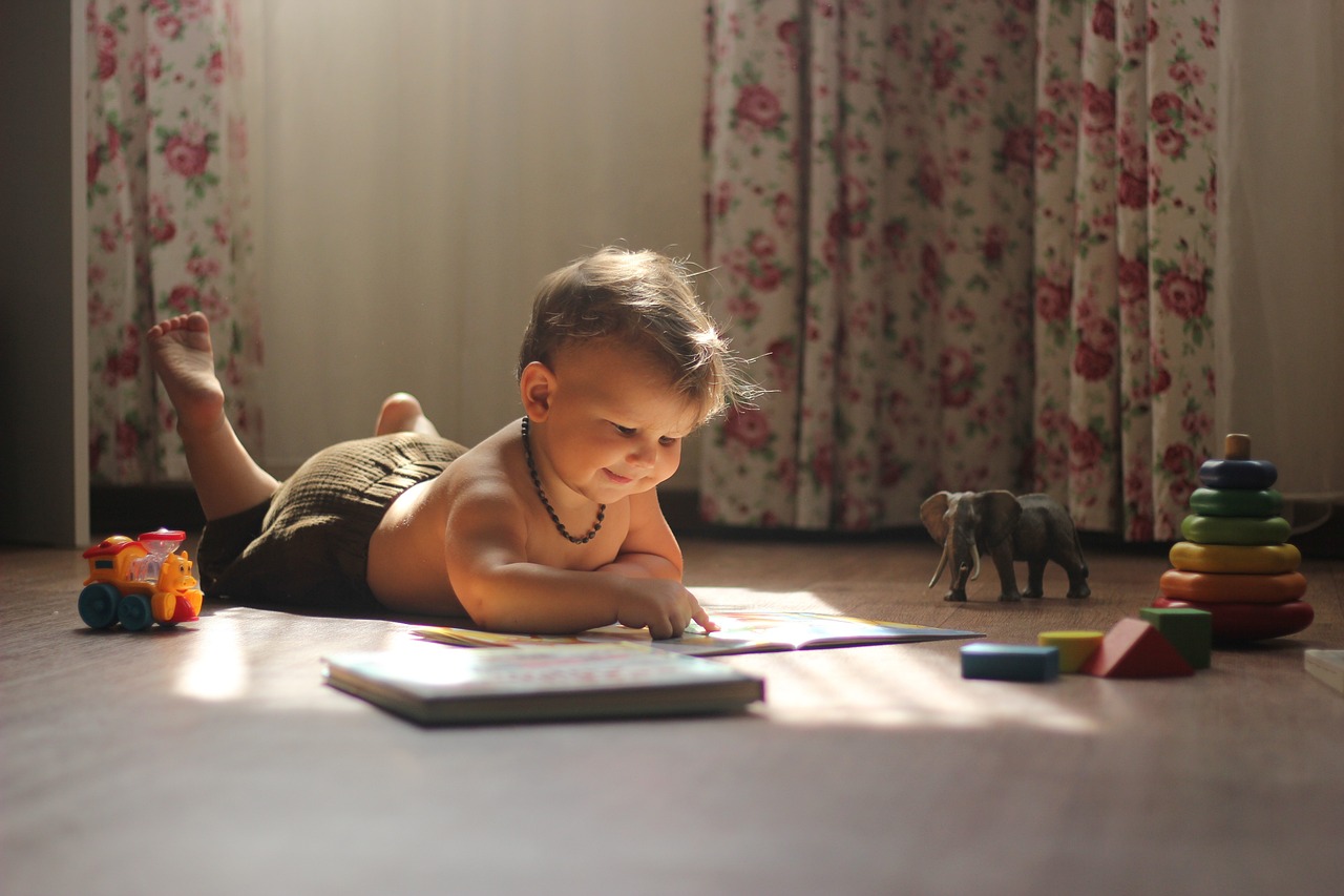 Lecture avec bébé