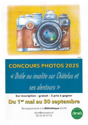 affiche concours photos été 25