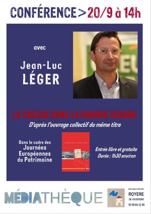 Affiche la Creuse dans la Grande Guerre