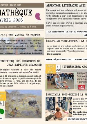 programme mars 2026