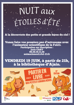Affiche de la Nuit aux étoiles d'été