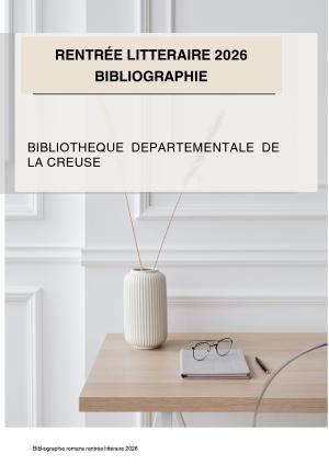 affiche rentrée littéraire