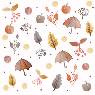 visuel dessin sur l'automne